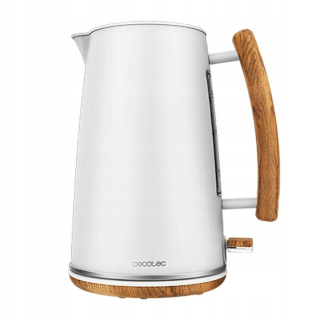 Čajník - Plastová rýchlovarná kanvica Cecotec 1,7 l, biela